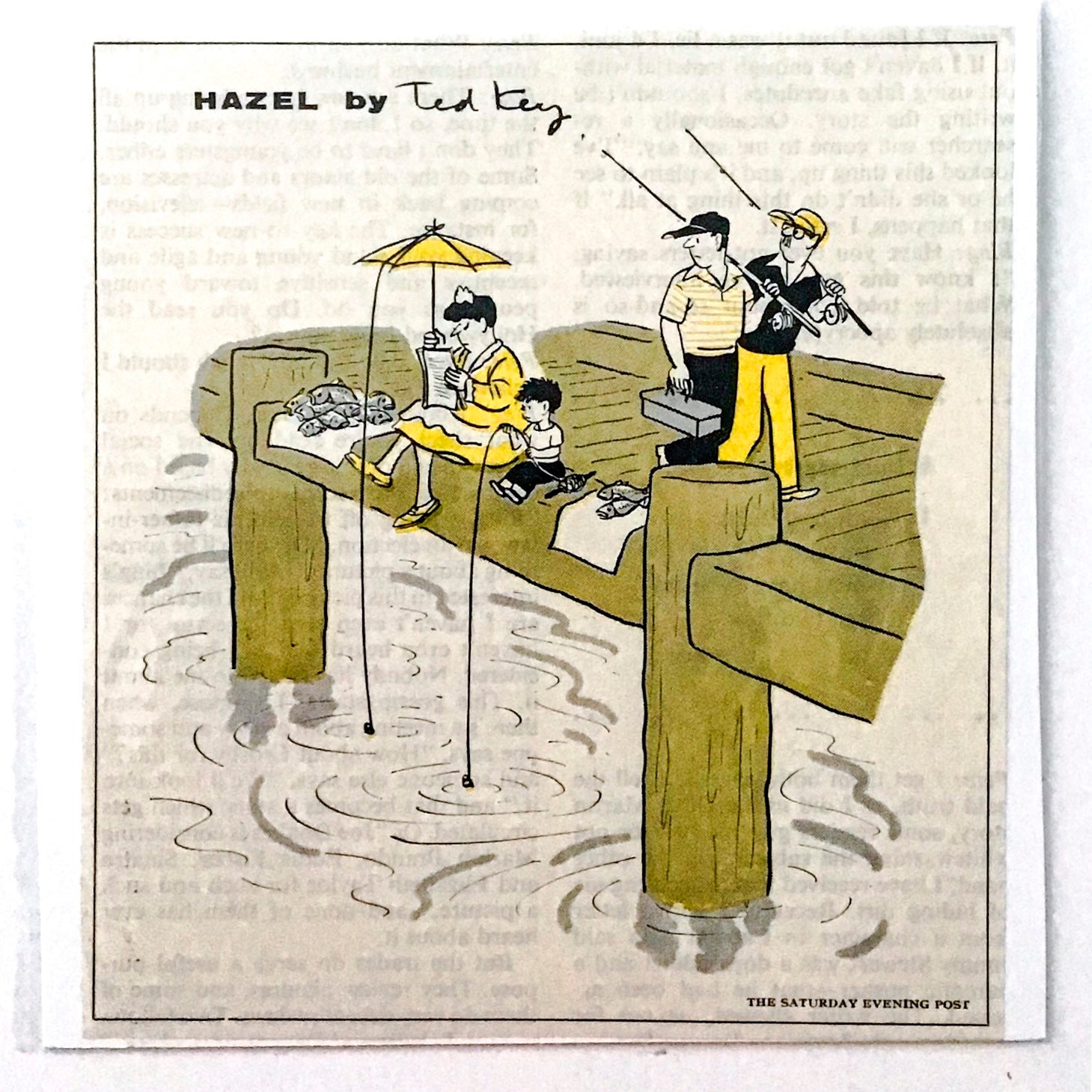 Ted Key Hazel Cartoons by Ted Key - 1960s - Etsy