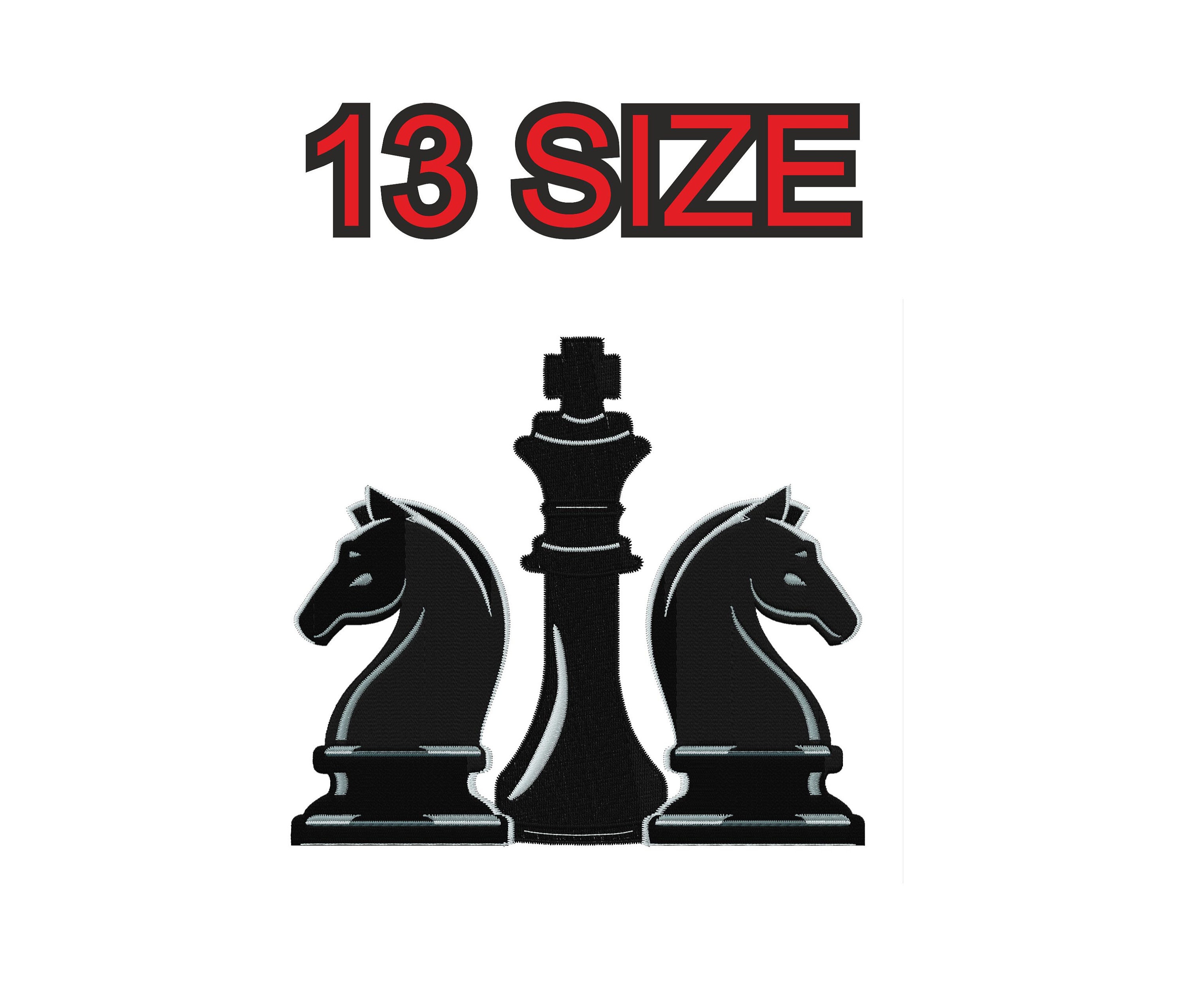 Chess Pieces Black Club Logo Sign Decal Board Game Check Mate Player  Competition FIDE Master .SVG .PNG Clipart Vector Cricut Cut Cutting