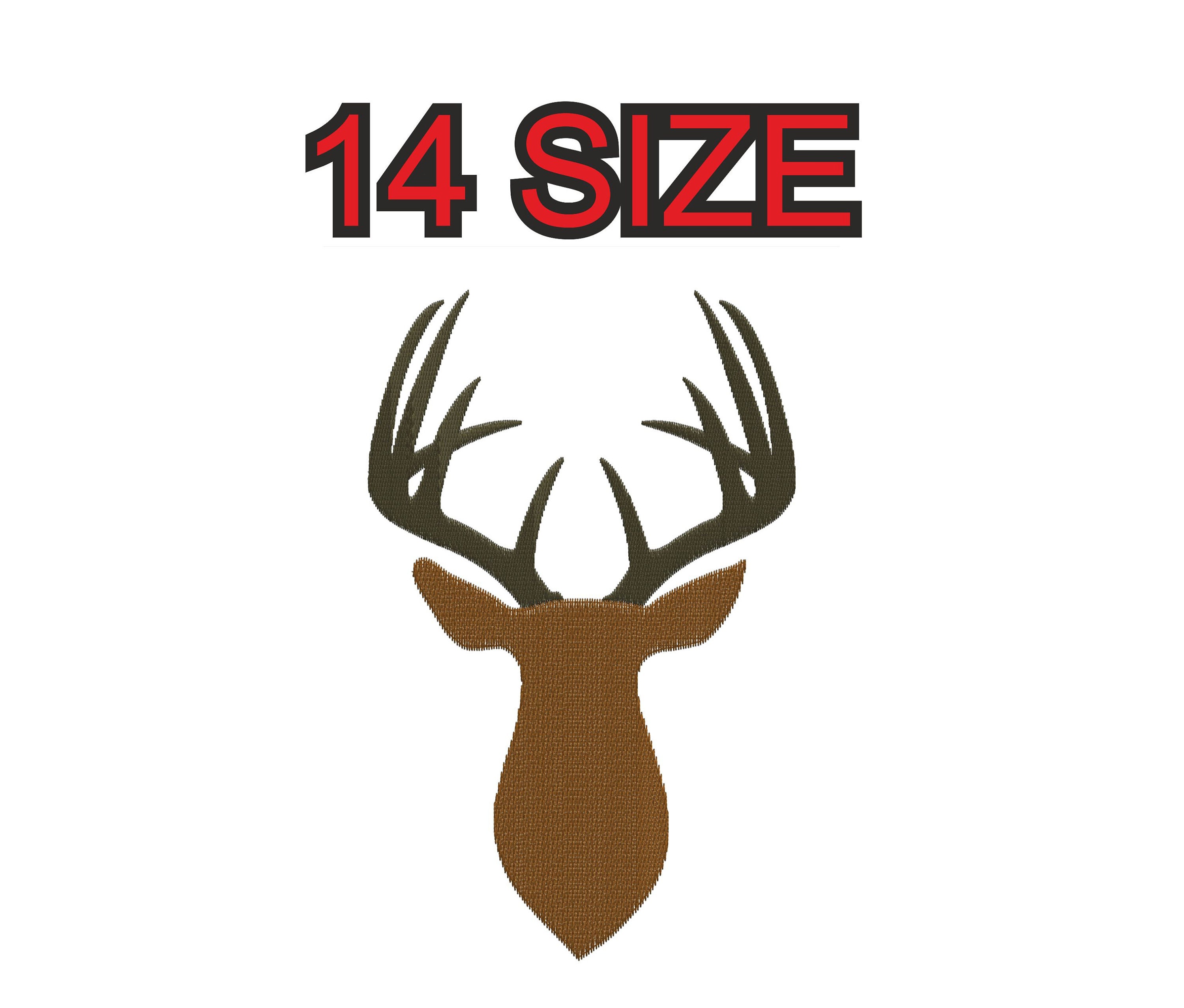 Toppa Termoadesiva Ricamata A Forma Di Cervo, Da Caccia All'aperto - Foto 5