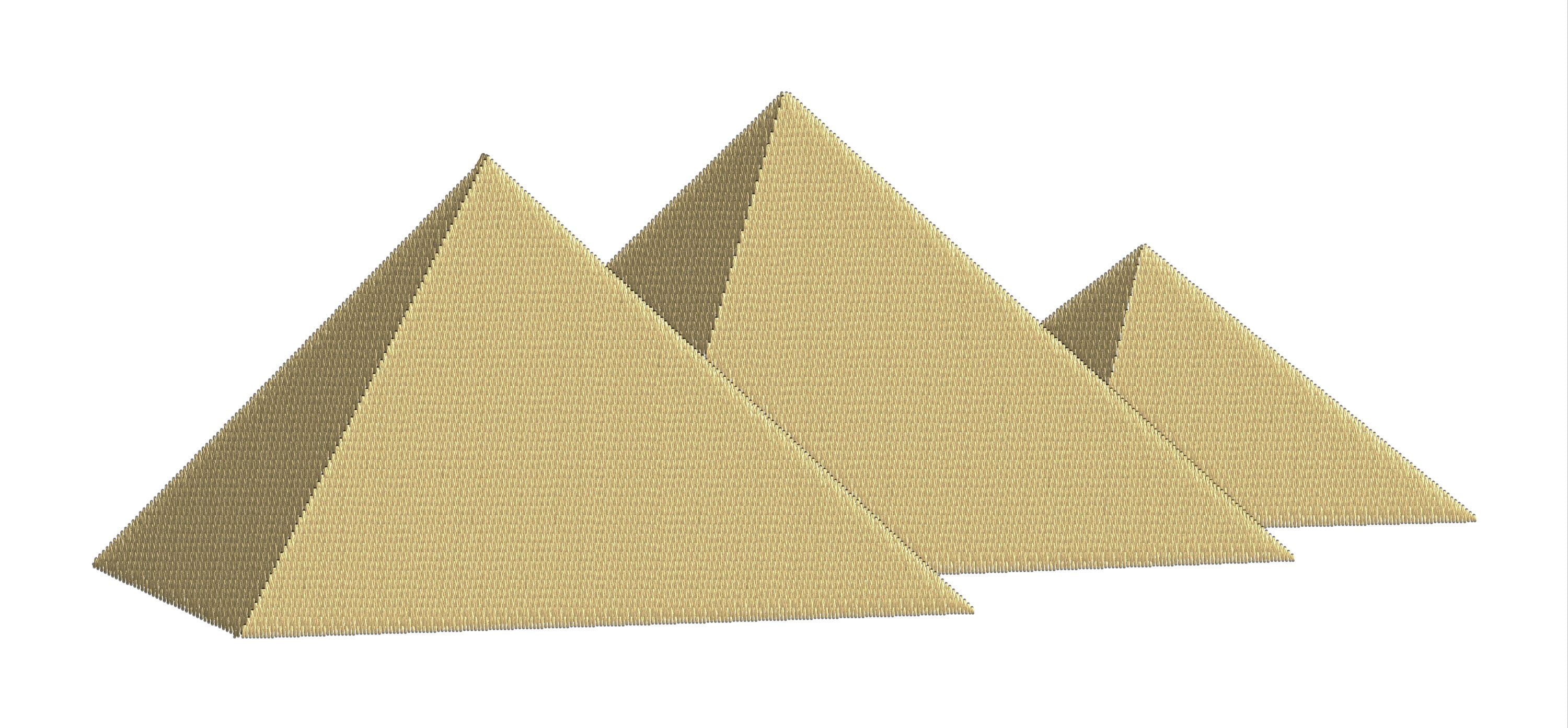 Pyramids Embroidery Embroidery Design Egypt Pyramids Egyptian Multiple Size Silhouette ...