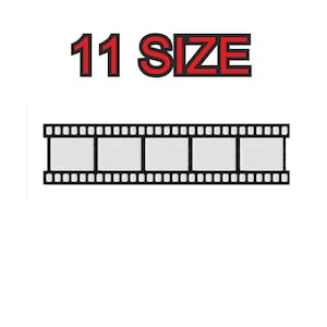 Embroidery design film stripes frames filmatrip cinema Multiple size instant download files patterns digital machine stitch pes dst…