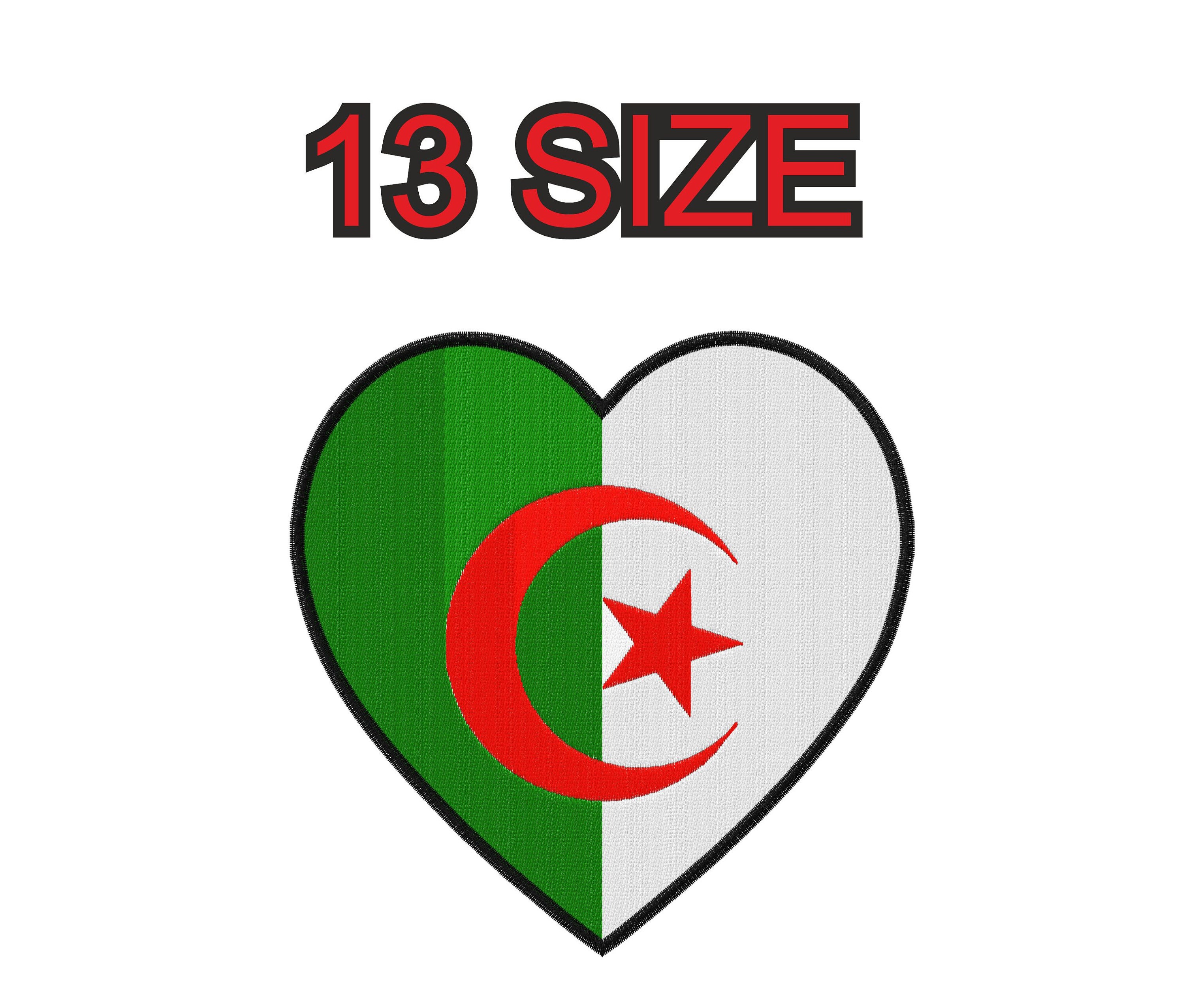 Algerie Drapeau Autocollant Plaque F Europe Algérie Algeria