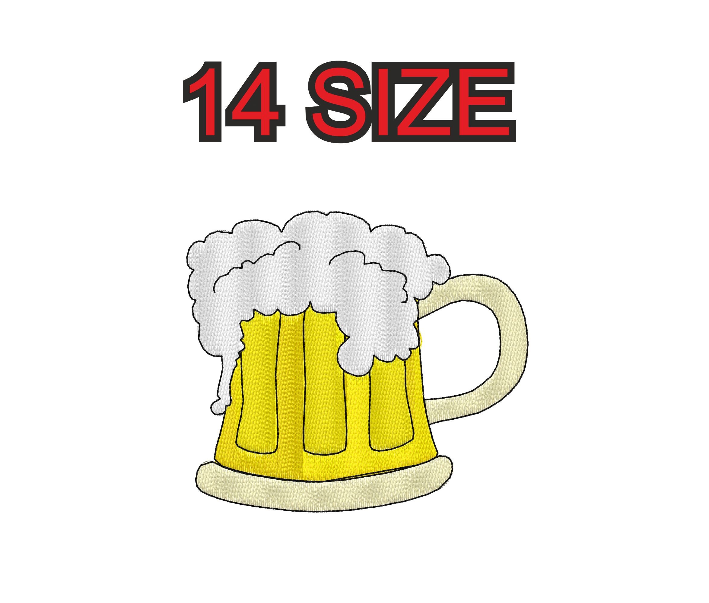 Bicchiere Da Birra Tipo Nonic Pint E Adesivi Con Due Spighe Di Grano