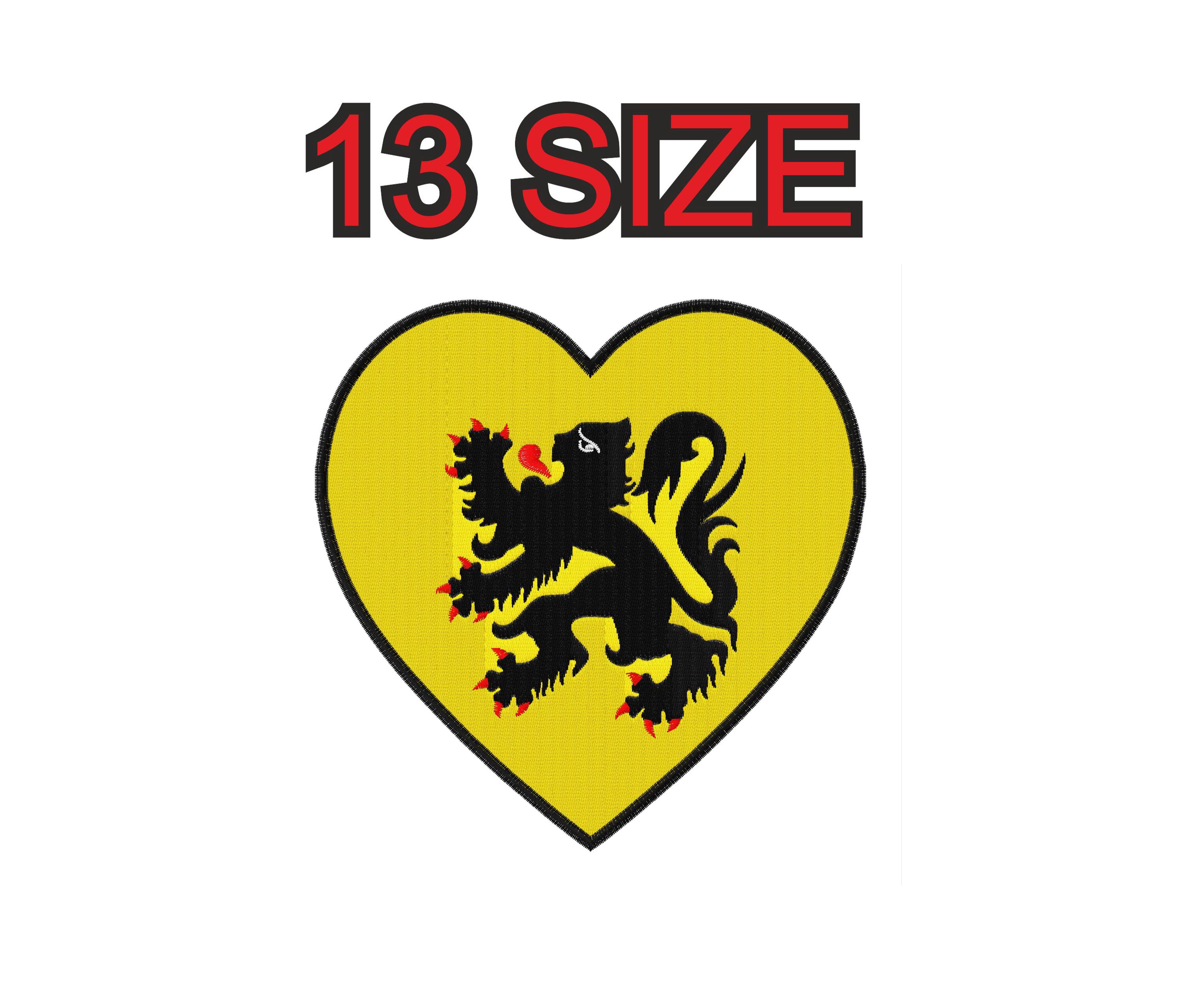 Bandera Nacional De Bélgica Hierro Bordado En Parche Coser En La Insignia Applique País Bandera Nacional - España