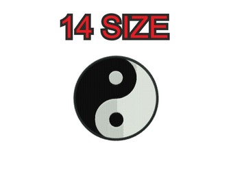 5' x 3' Black Ying Yang Flag Yin Chinese China Peace Festival Flags Banner 