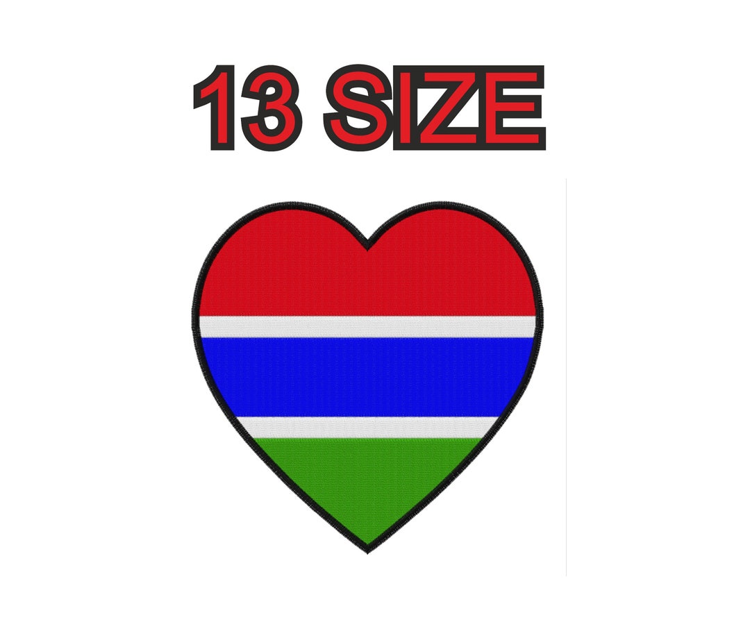 Toppa Ricamata Zambia 8x5 Cm Per Applicazione A Ferro Toppa