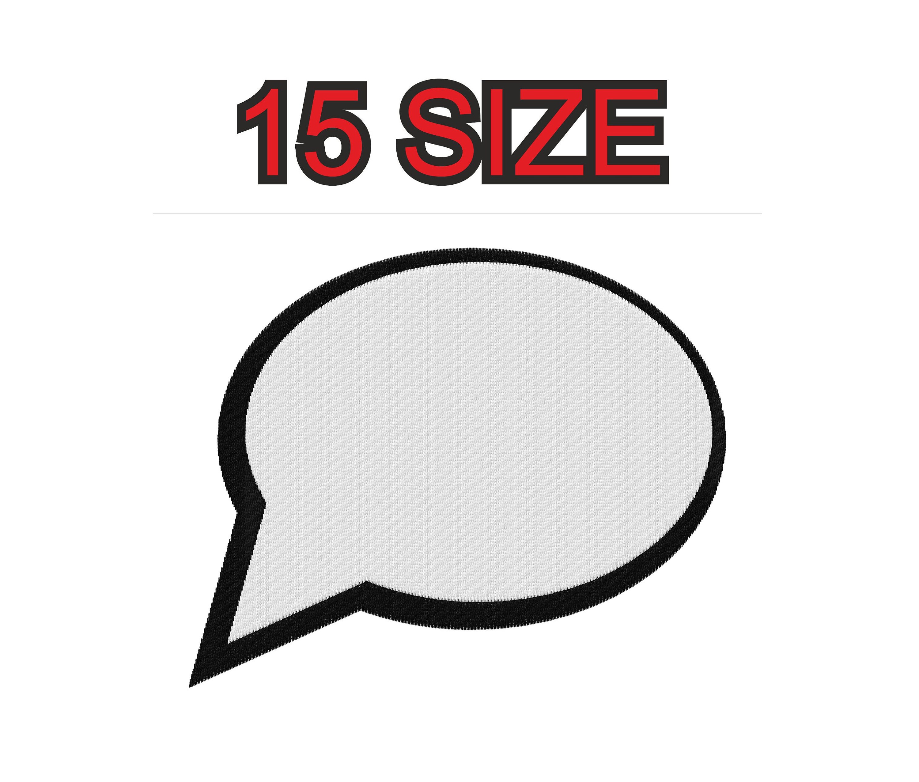 Speech Bubble Pin - Etsy, image size:3000x2553