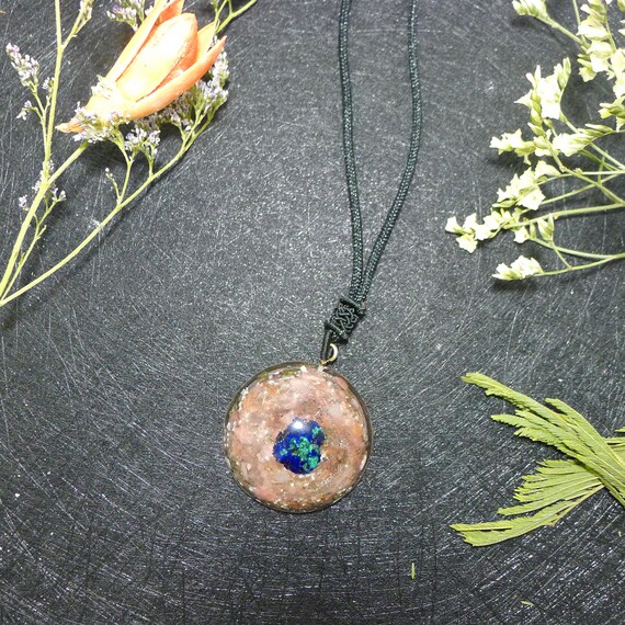 Azurite necklace online