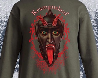 Krampus (Krampuslauf) Festival Sweatshirt