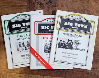 Reseña de Big Town / ¡Primeros 3 números! / ¡Rhythm & Blues y Doo Wop clásicos!