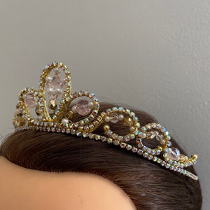 Tiara de ballet para princesas como Aurora, Hada Lila, Princesa Florine, Cenicienta y Ciruela Azucarada. HECHA A MEDIDA.