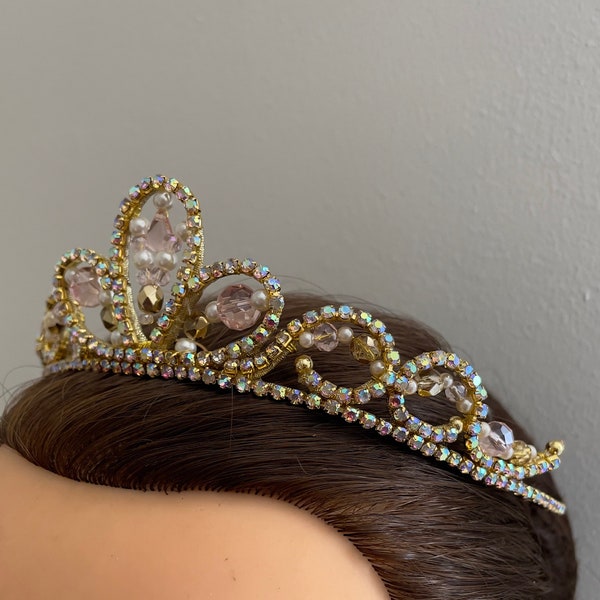 Ballet tiara for princess "Aurora","Lilac Fairy”,Princess”Florine”Cinderella", "Sugar Plum". MADE TO ORDER