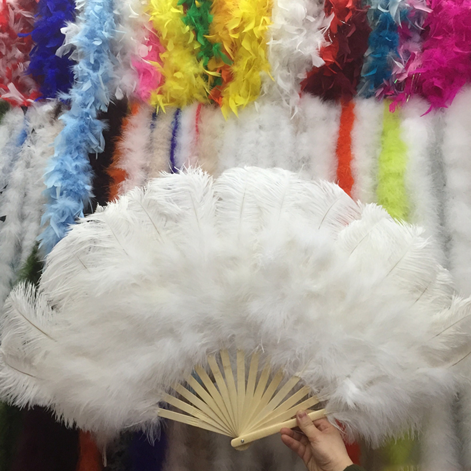 Burlesque fansDance Feather Fansostrich feather | Etsy