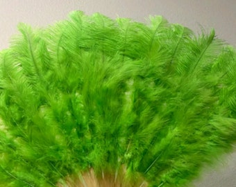Burlesque fans,Dance Feather Fans,,ostrich feather fans,SIZE:32inchX18inch ,wedding bridal feather hand fans for bridesmaids