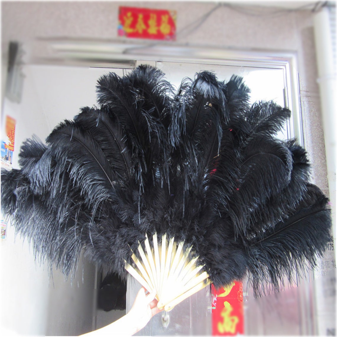 Burlesque Fansdance Feather Fansostrich Feather - Etsy