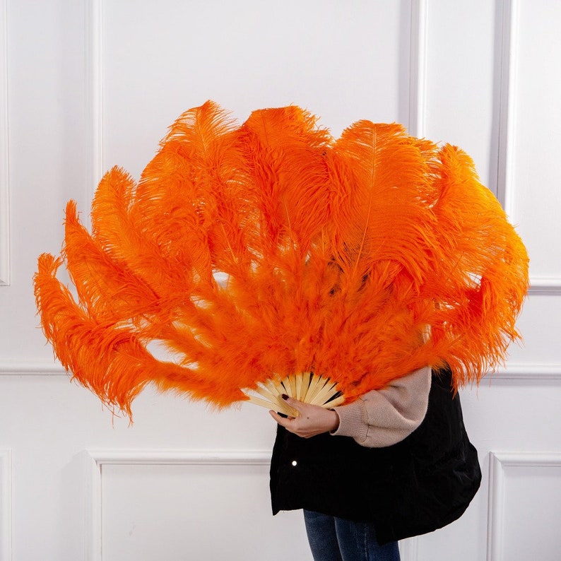 Burlesque Fansdance Feather Fansostrich Feather | Etsy