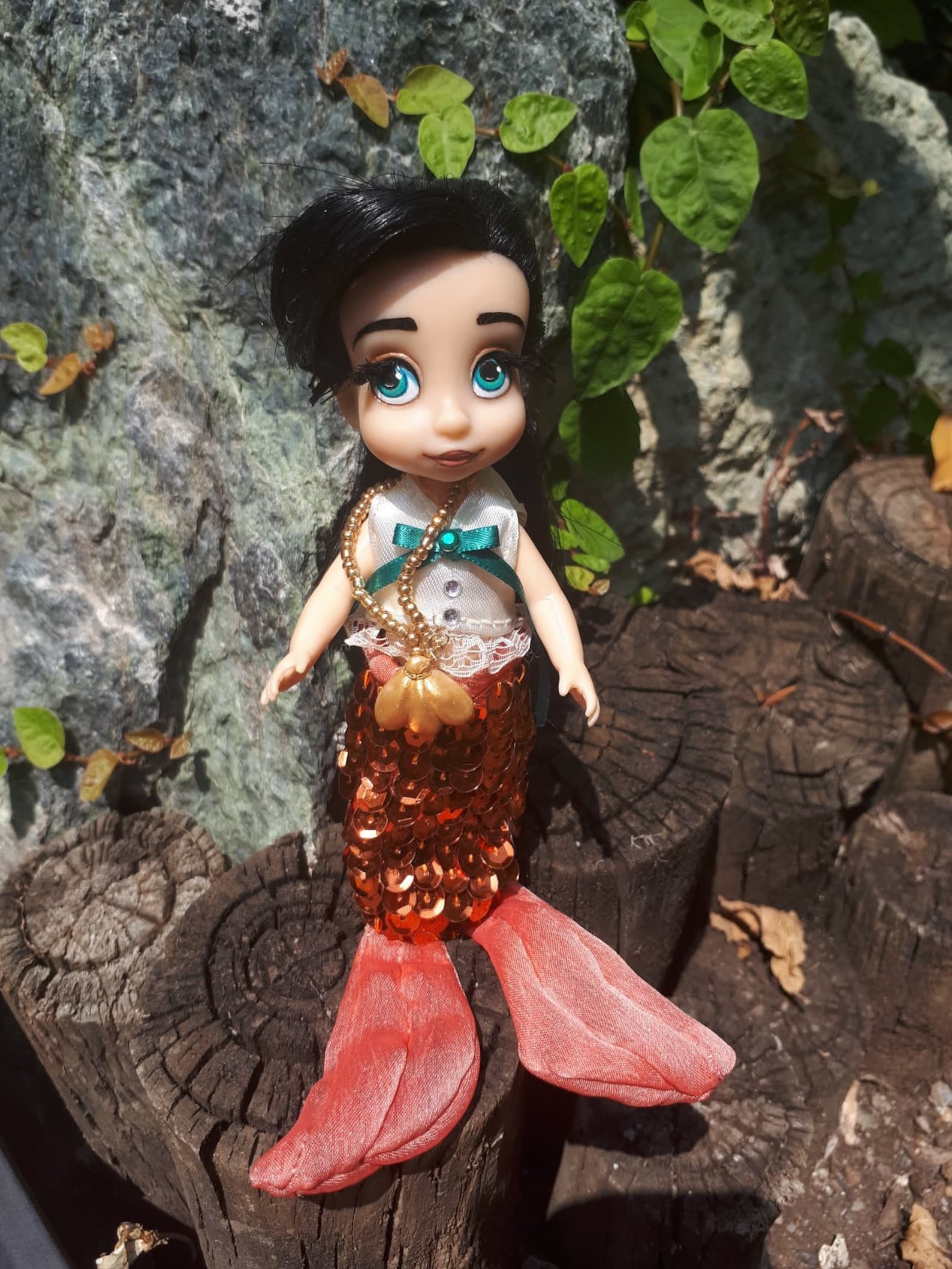 Melody the little mermaid 2 Ooak disney mini doll with repaint | Etsy