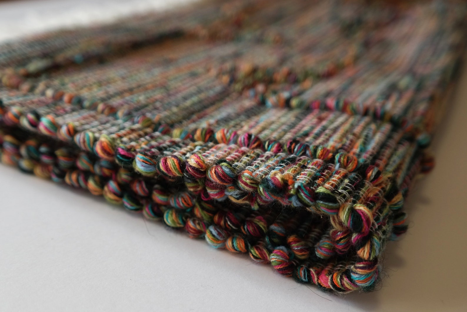 6 Rainbow Placemats Handmade Woven Placemats Home Decor Etsy