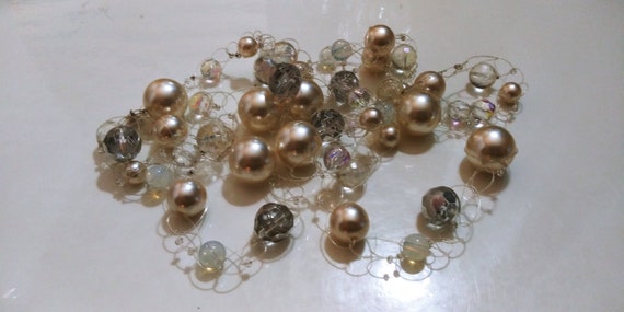 Floating necklace, cookie lee necklace, pearl cry… - image 3