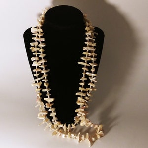 Boho hippy beads, chunky mop necklace, MOP bead necklace, XL MOP long strand, mother of pearl beads #859