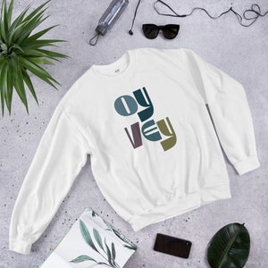 Oy Vey Crewneck | Jüdische Hemd | Chanukka-Shirt | Happy Hanukkah | Lustige jüdische Shirt | Jüdische s| Jüdische | Chanukah Shirt
