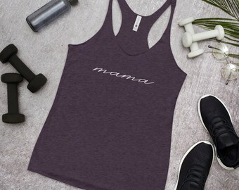 Nueva mamá Tank Top / Mama Entrenamiento Tank Top / Regalo para Nueva mamá / Boho Mom Tank / Lindo Tank top