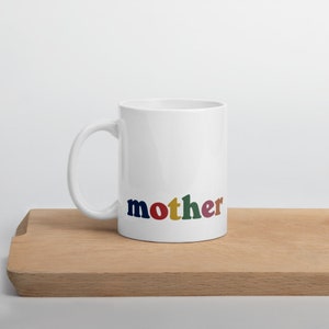 Regenbogen Mutter Tasse | Mama Tasse | Mama Kaffeebecher | 1 Muttertag | Geschenke für Mama | Spaß Mama Tasse | Beste Mama Tasse | Muttertagsgeschenk