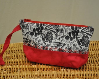 Mini clutch (floral and rose)