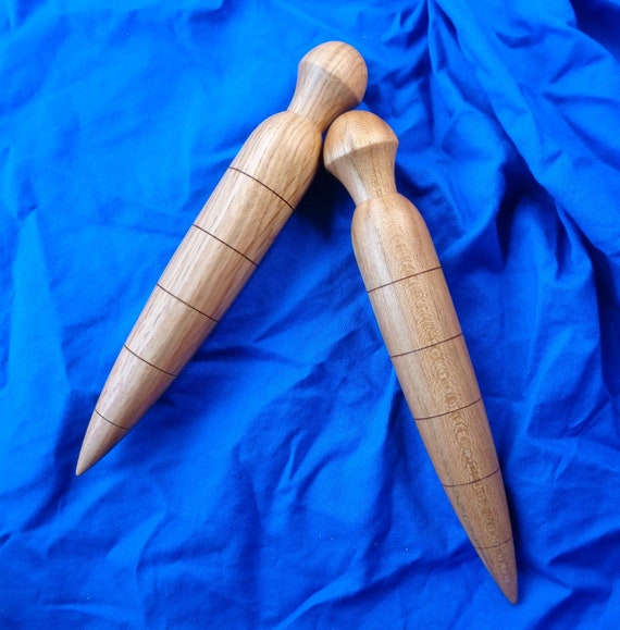 Garden Dibber the Carrot Cherry and Oak Dibbler Seed Planter Bulb