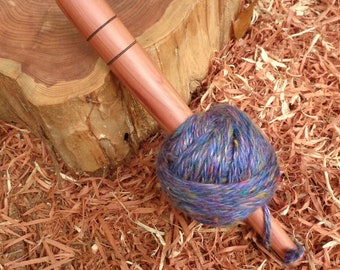 Simple Nostepinne - Wool Winder - 2 sizes - Cherry - Yarn Baller -  Gift for spinner/ knitter