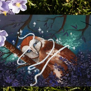 Midnight Spell Oil Painting Print | 5” x 7”
