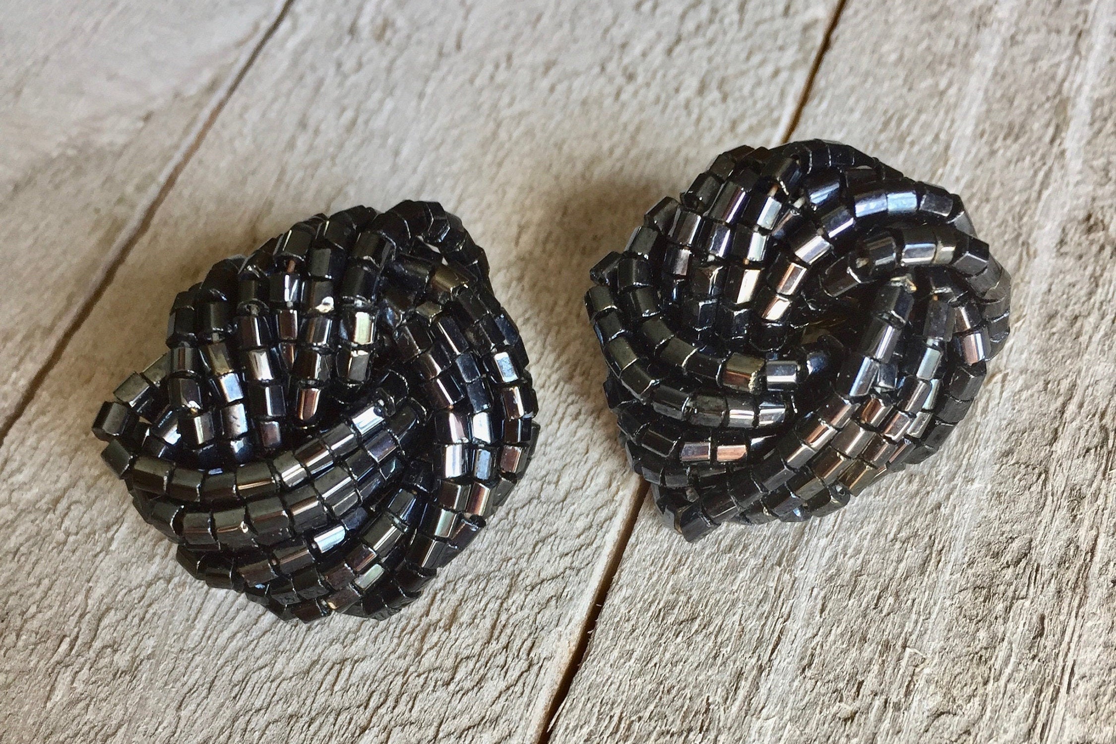 Praesidium Hematite Earrings Small