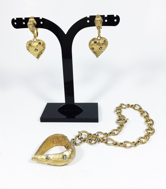 Open Shapes Silver sp FIGARO Link Rhinestone Belly Chain