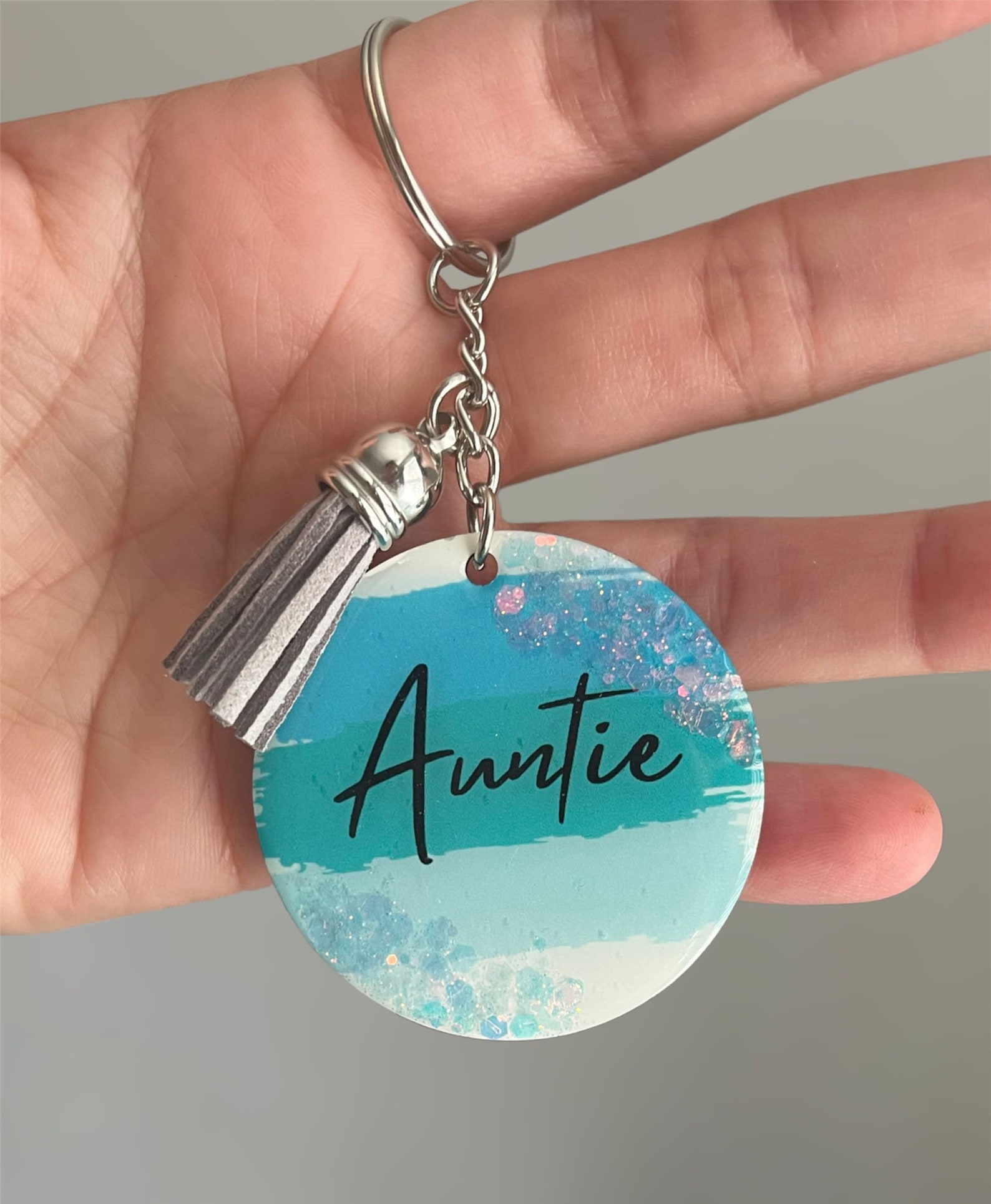 RESIN KEYCHAIN 2 Custom Acrylic/wood Keychain Etsy