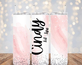 Red Aspen Gift, Nail Dash Seller 20oz Tumbler, Personalized Boss Babe Cup