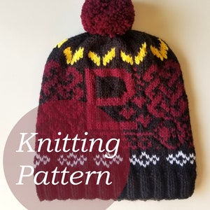 Sailor Pluto Fair Isle Hat - Knitting Pattern Only - Instant Download
