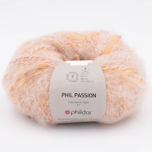 Dickes multicolor Mohairgarn Phildar PASSION