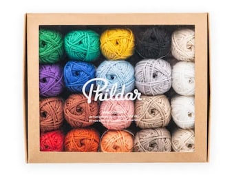 Crochet amigurumi cotton yarn kits 20x25 g