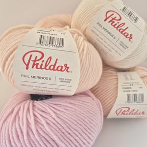 Merinowolle für Baby Phildar MERINOS 6