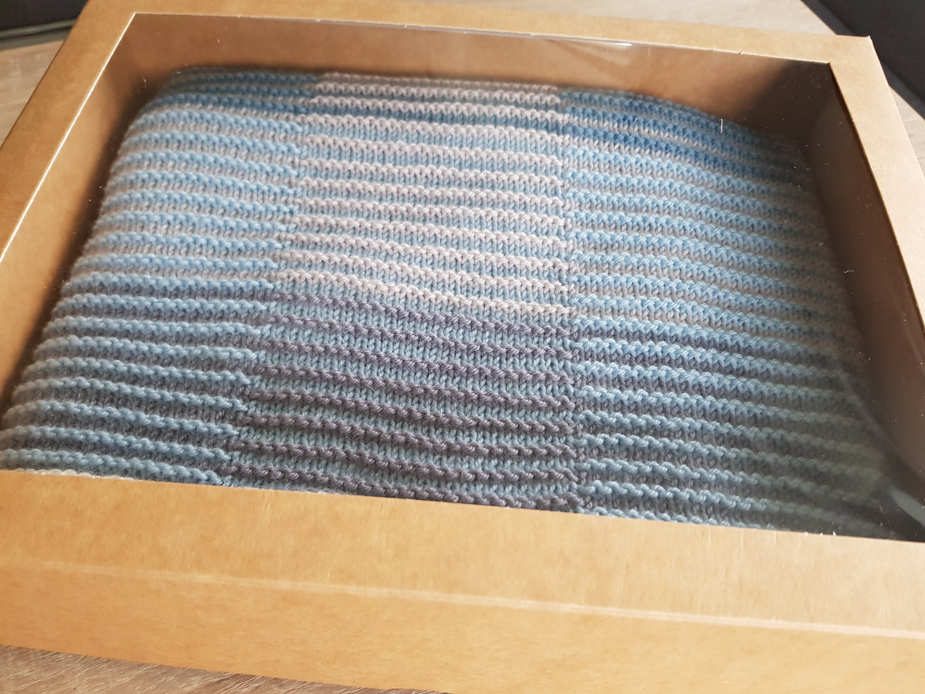 Knit Baby Blanket Merino Wool Knitted Baby Blanket Etsy