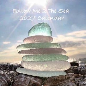 Sea Glass Calendar - Etsy