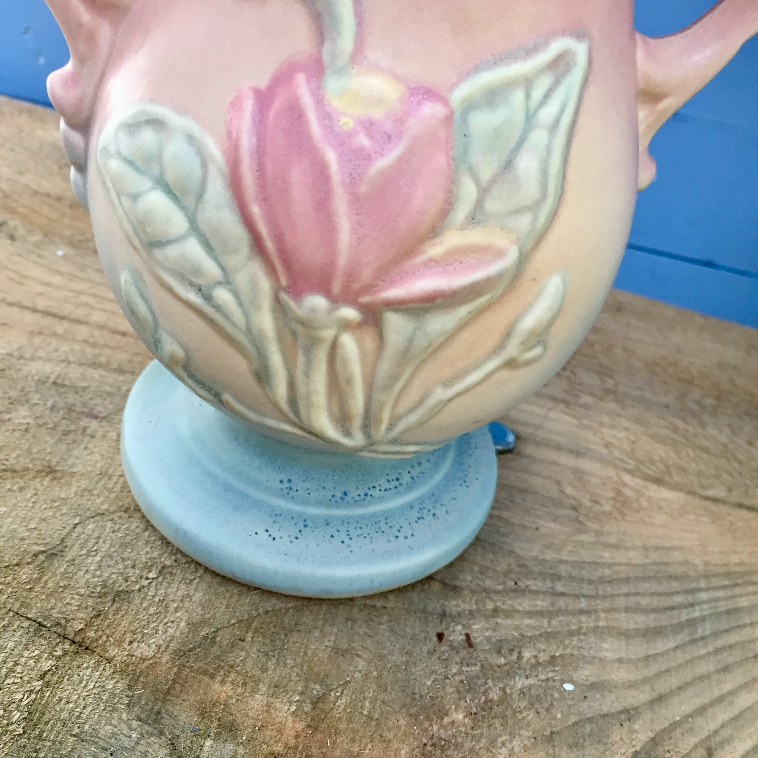 Vintage Hull Magnolia Vases Pair Of Hull Vases Vintage Pottery