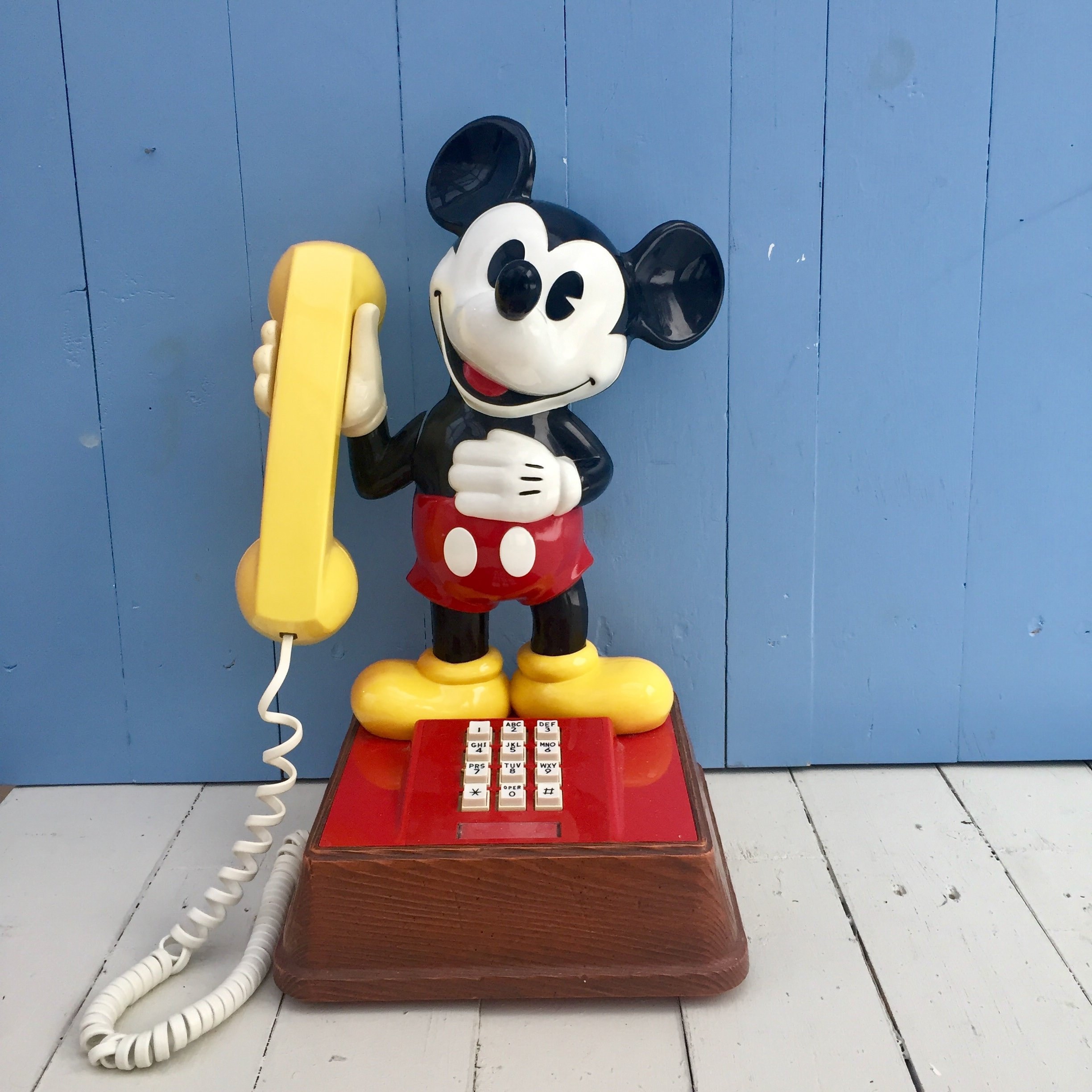 Mickey Mouse vintage Phone np.gov.lk