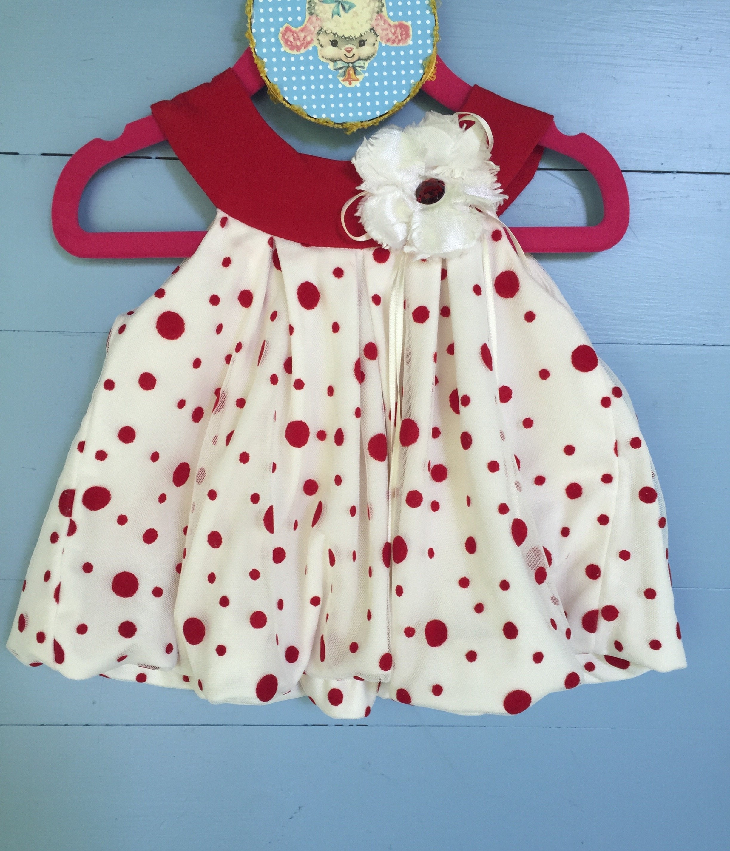 1980s Vintage Rare Editions Baby Dress, 69 months Baby Girl Dress