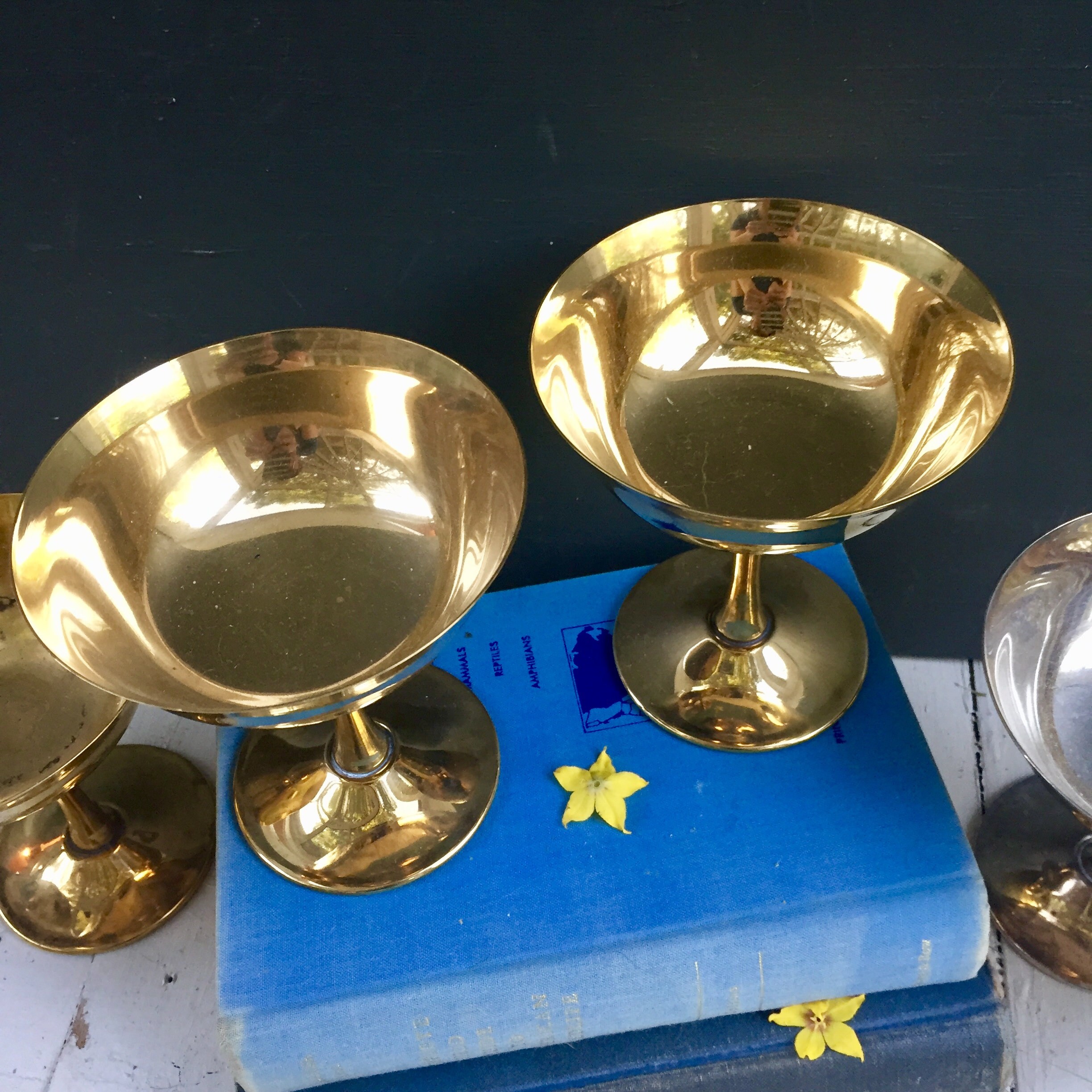 vintage-brass-pedestal-cups-set-of-six-vintage-brass-candleholders