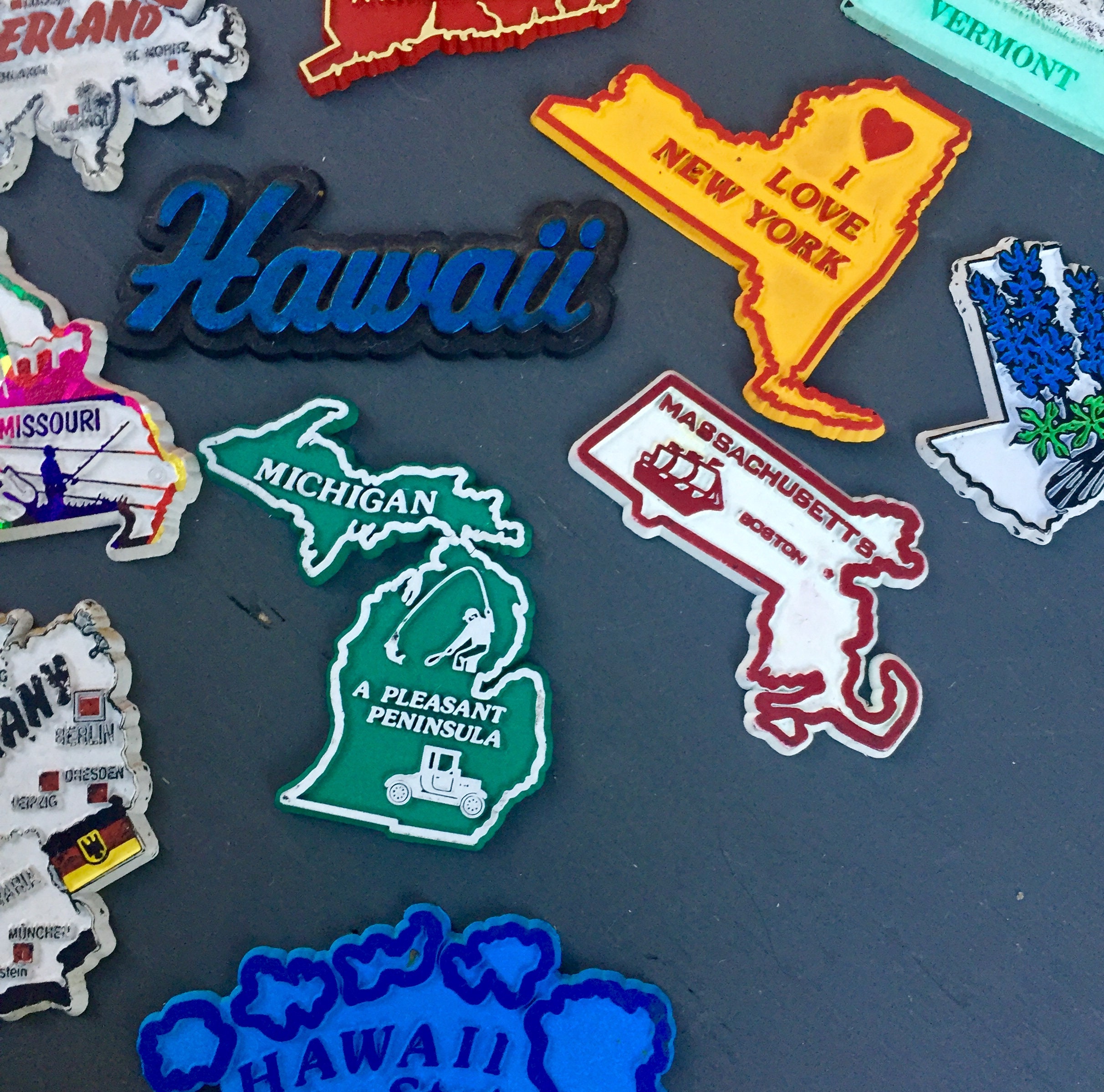 Vintage Souvenir Vintage State Vintage Travel Decor