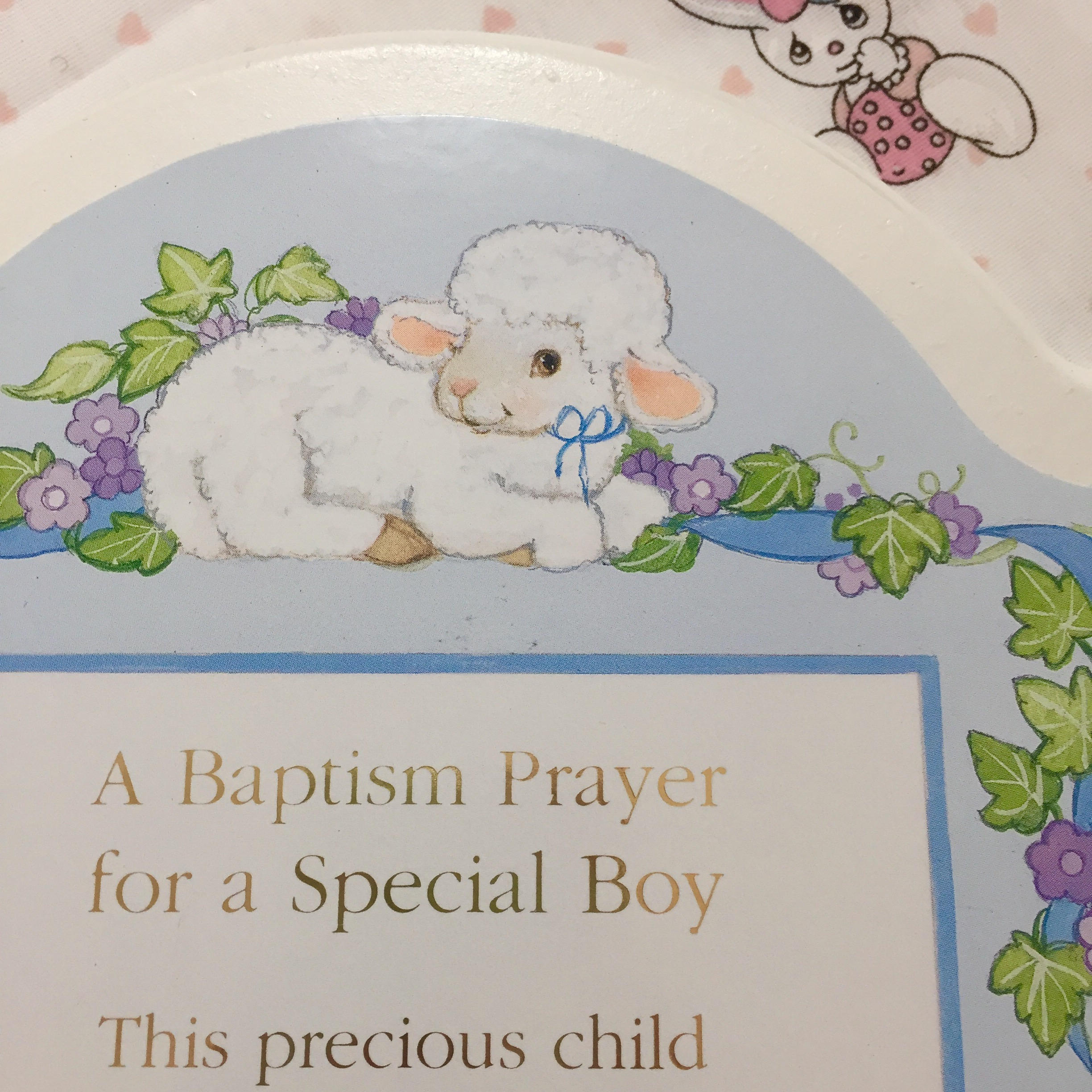baby boy christening gift