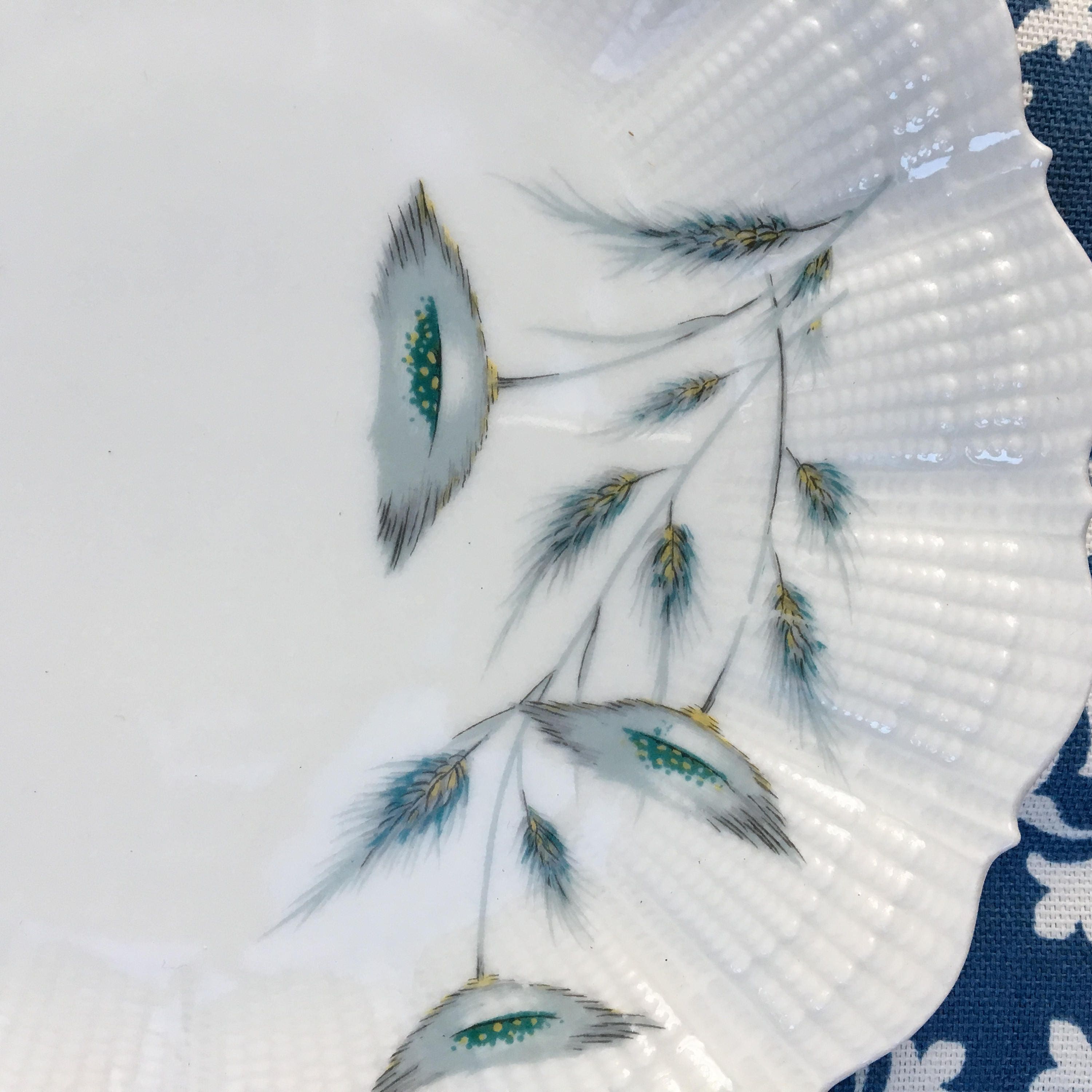 Vintage A. Giraud & Brousseau Limoges Bread Plates Set of 6, French