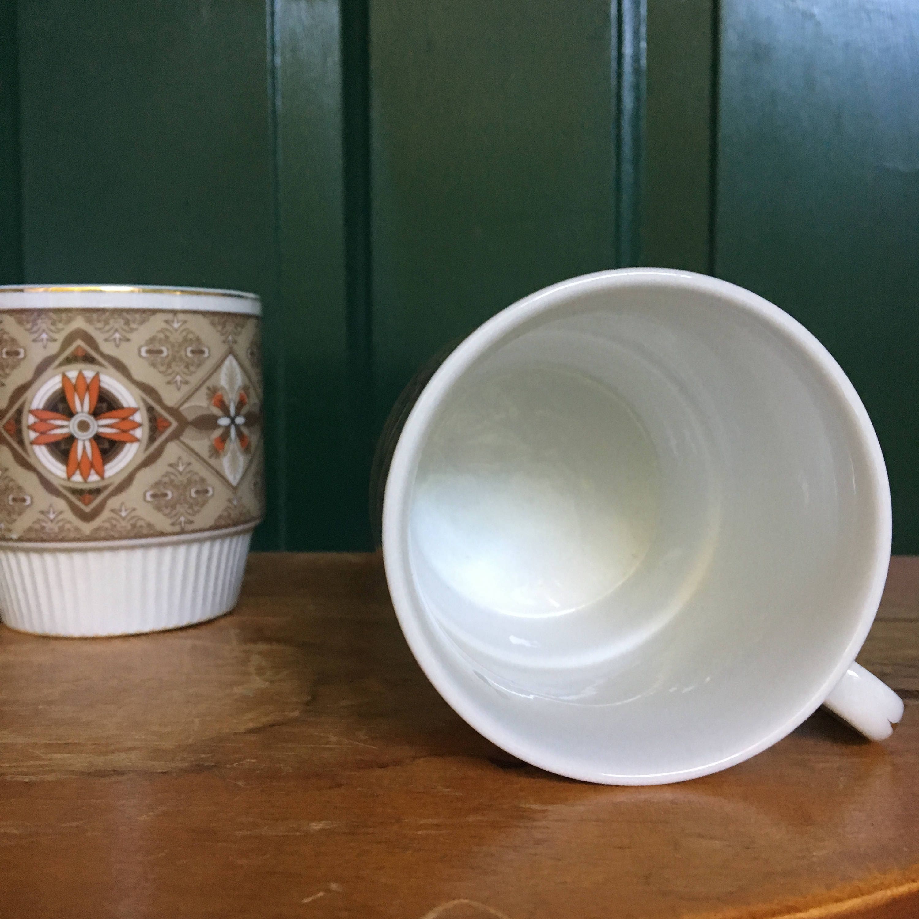 Download Vintage Mod Stacking Coffee Cups, Set of Four, Orange and ...