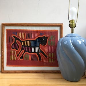Vintage Indian Mola, Kuna Yala Indian Art, Panama Indian Mola, Vintage Mola, Indian Art, Vintage Textile Fiber Art, Textile Folk Art